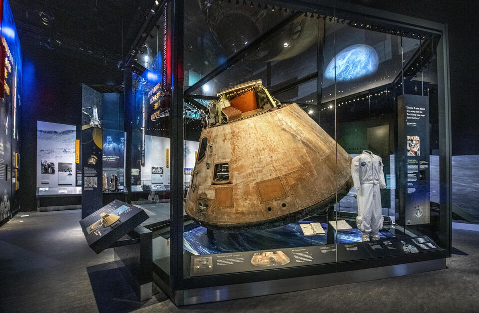 National Air & Space Museum (NASM) heropent hun vernieuwde westvleugel